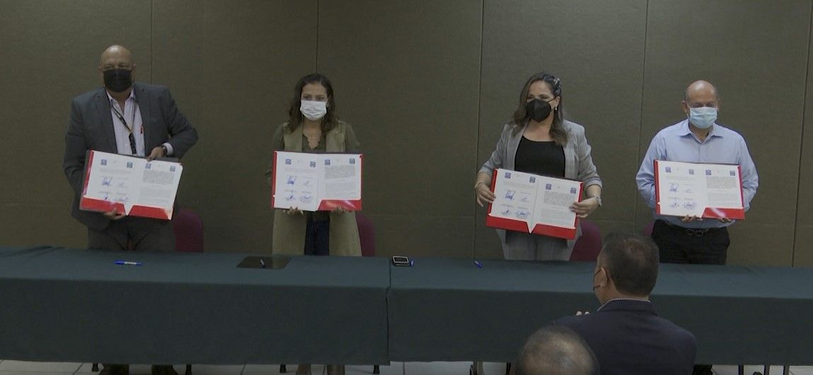 Firman convenio para proteger a trabajadores de seguridad privada