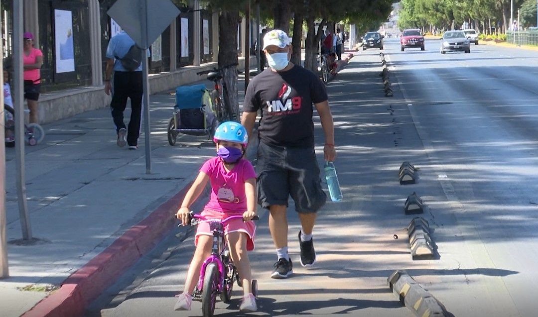 Paseantes piden la ampliación de la Ruta Saltillo