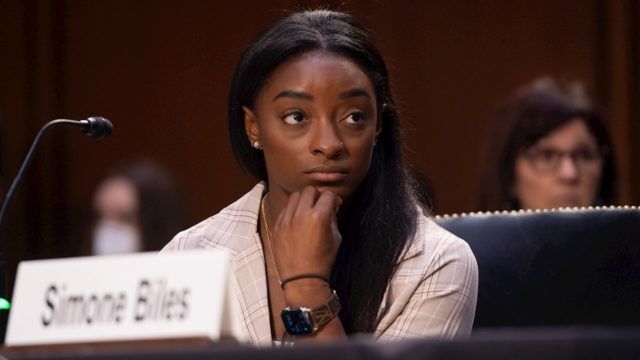 ‘Sabían que estaba siendo abusada y no hicieron nada’; el emotivo discurso de Simone Biles