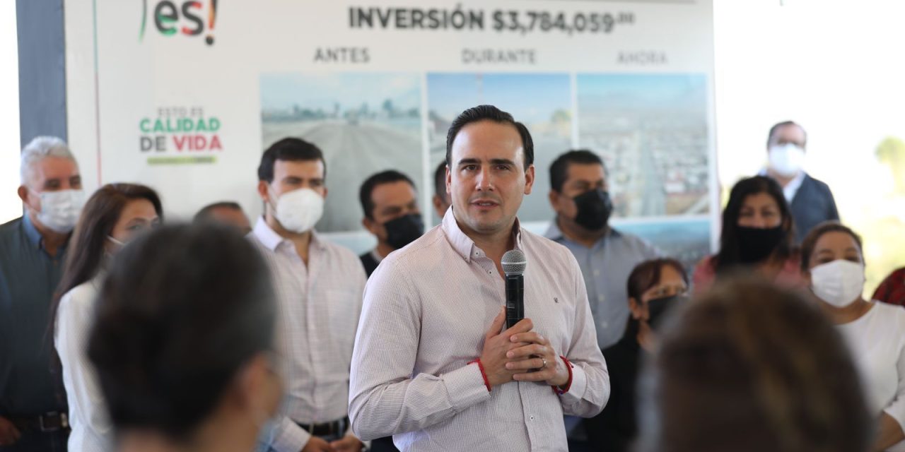 Seguimos trabajando cerca de nuestra gente: Manolo Jiménez