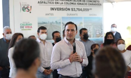 Seguimos trabajando cerca de nuestra gente: Manolo Jiménez