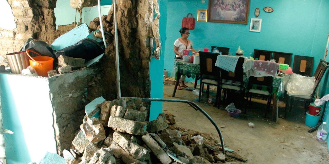 Más afectados por el sismos en Guerrero