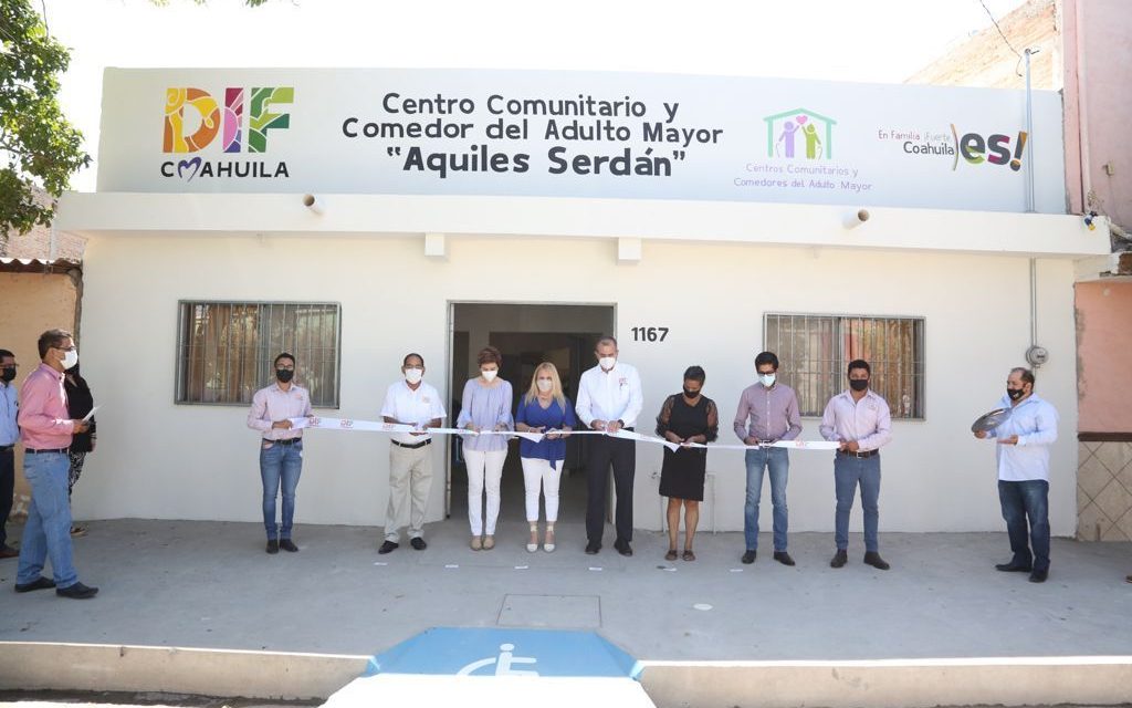 Inauguran Centro Comunitario y Comedor para adultos mayores