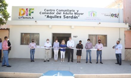 Inauguran Centro Comunitario y Comedor para adultos mayores