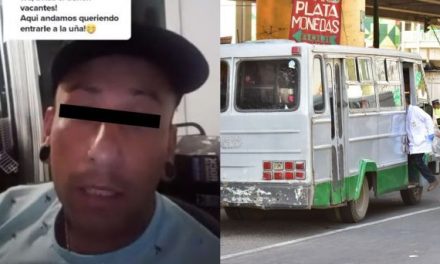 ‘Unos 3 mil varitos’; asaltante explica cuánto se gana por asaltar el transporte público