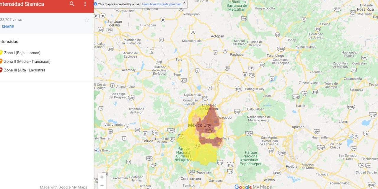Crean mapa de zonificación sísmica de la CDMX, aquí es donde tiembla más