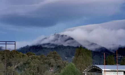 Se forman raras nubes en Chiapas