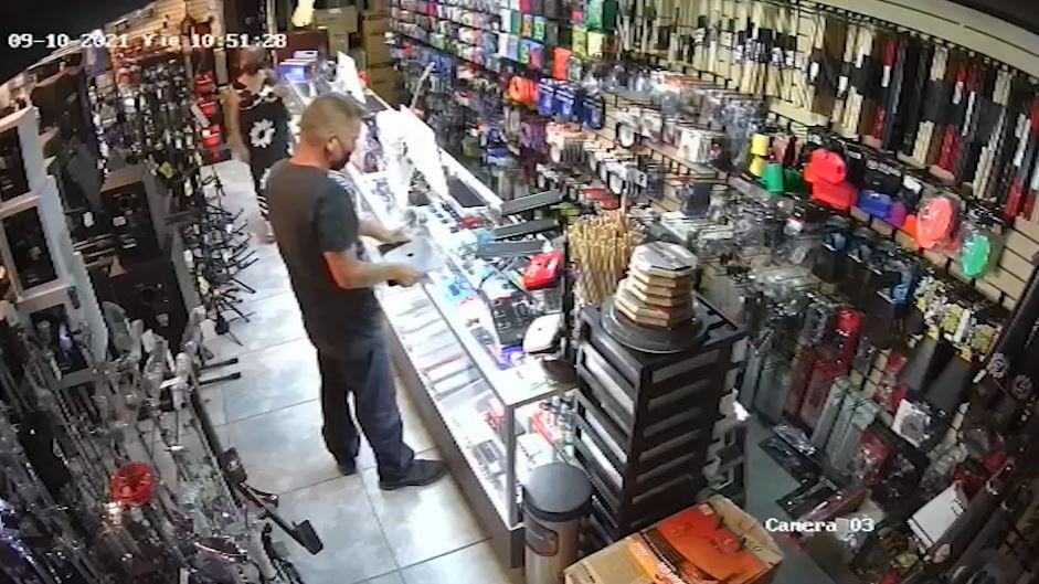 Roban computadora de local de instrumentos al norte de Saltillo, Coahuila
