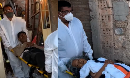 Abuelitos a punto de morir de hambre; vivían entre la basura en Saltillo