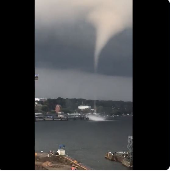 Impactante tornado en Alemania deja al menos 7 heridos (video)