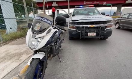 Elemento de tránsito resulta lesionado en accidente vial