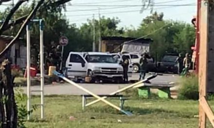 Sorprende a familias balaceras y persecución en Matamoros