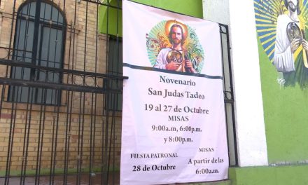 Inicia este martes Novenario en honor a San Judas Tadeo