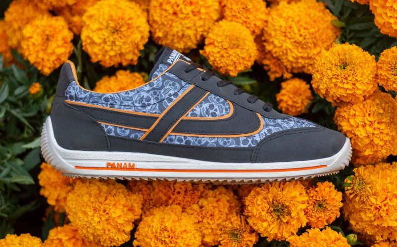 Panam lanza tenis inspirados en el Día de Muertos