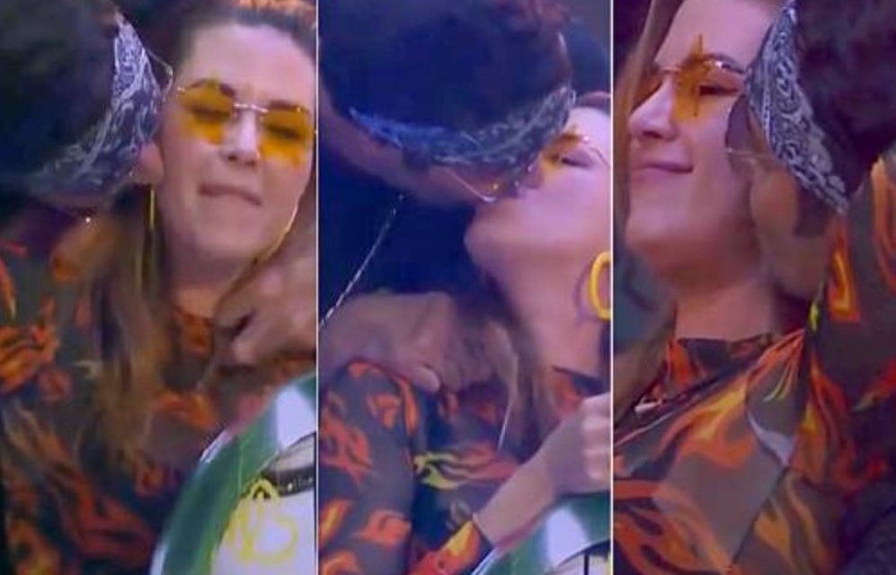 Alicia Machado y Pablo Montero se besan y reviven su romance (video)
