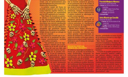 Portada [28 de octubre de 2021] Ofrendas sí, covid no; invierten en la Carbonífera, y más…