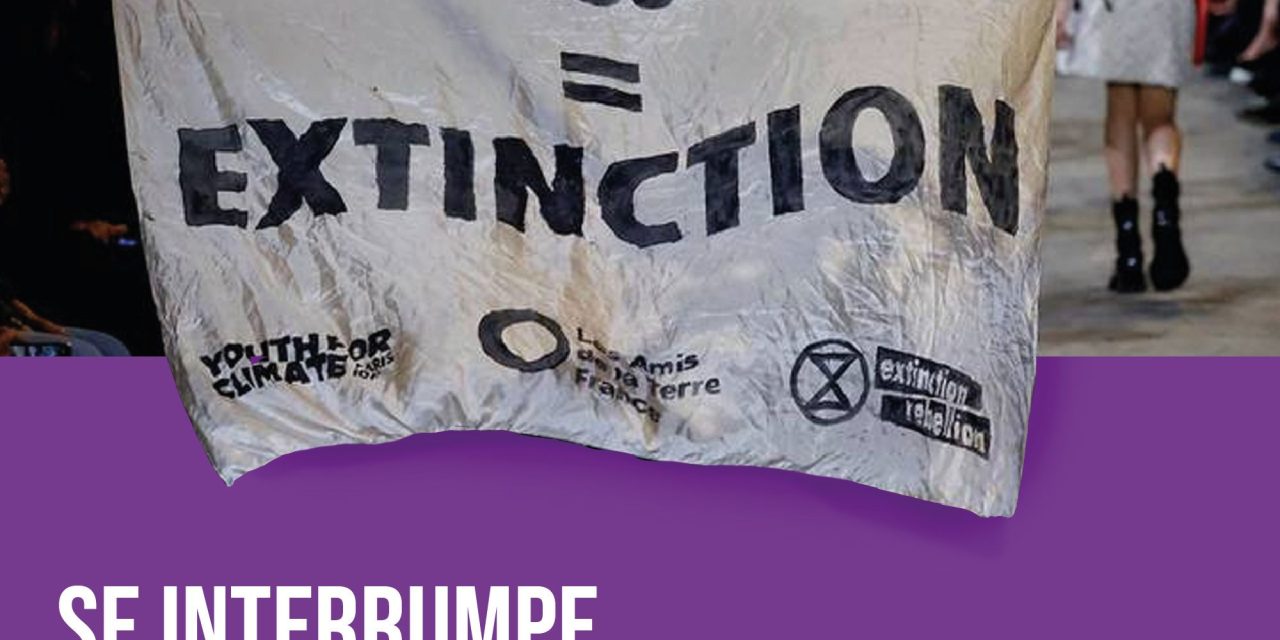 Activistas irrumpen en desfile de Louis Vuitton
