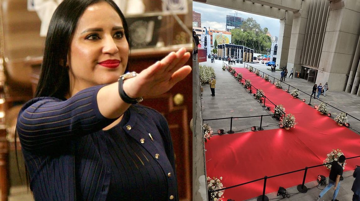 Alcaldesa de Cuauhtémoc pone alfombra roja para celebrar el inicio de su administración