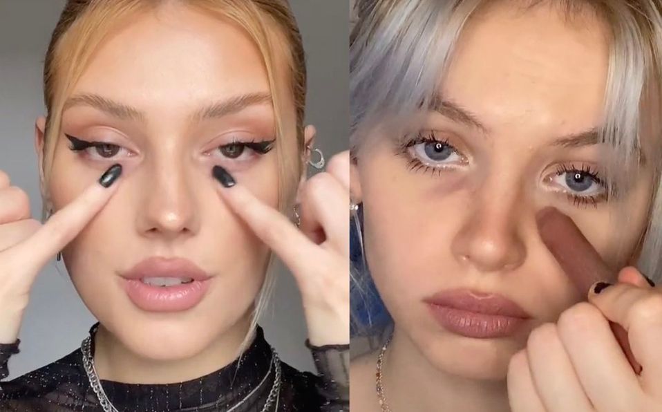 ¿Ojeras de moda? La nueva tendencia de makeup que causa polémica en redes