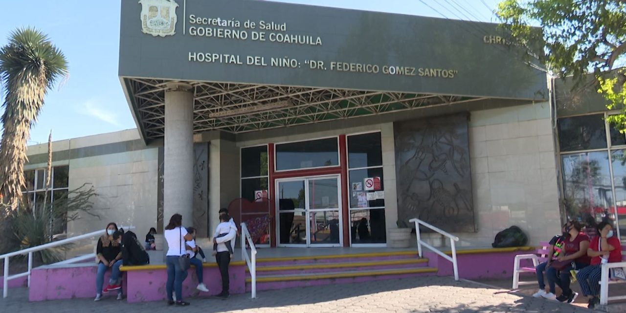 Egresan a menor de Hospital del Niño en Saltillo