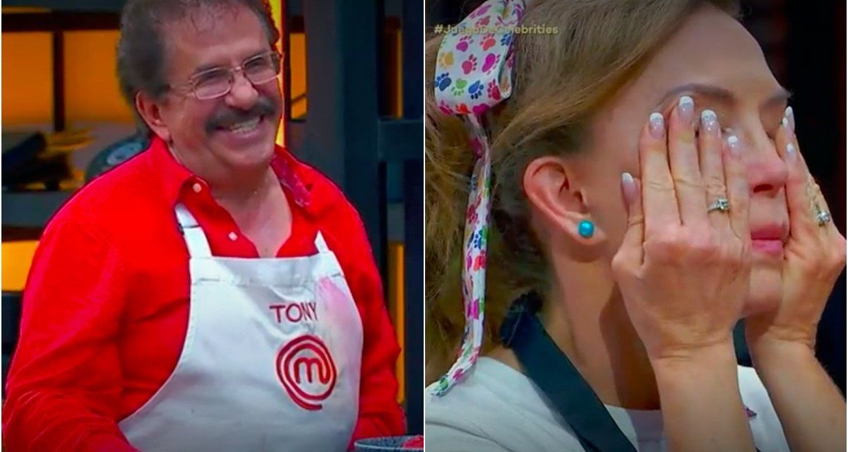Drama en MasterChef Celebrity: Tony Balardi reclama y Laura Flores llora