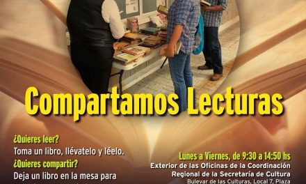 Cultura Coahuila:  Toma un libro, llévatelo y léelo