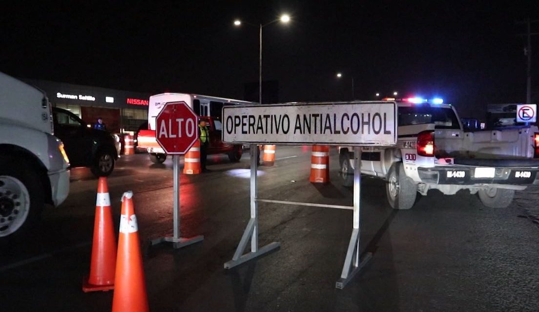 Se intensifican operativos anti alcohol con motivo de la temporada decembrina