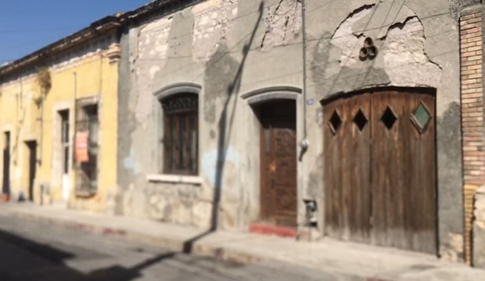 Casas abandonadas en situación de riesgo