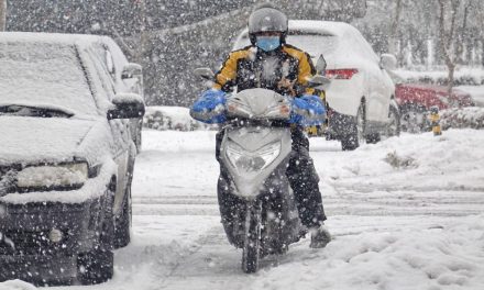 Tormenta invernal paraliza China