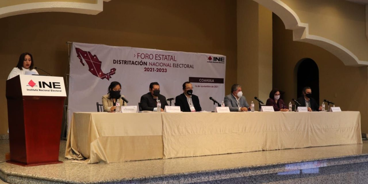 Coahuila gana un distrito electoral federal