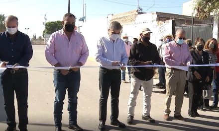 MARS entrega obras de pavimentación en Francisco I. Madero