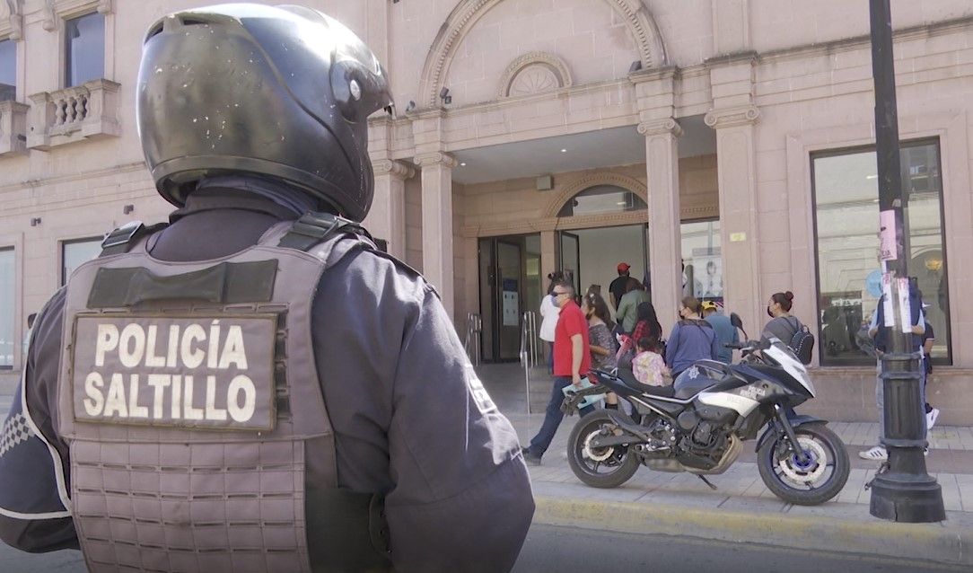 Aumenta vigilancia en la Zona Centro de Saltillo