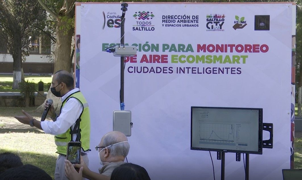 Instalan en Saltillo nuevo equipo para monitoreo del aire
