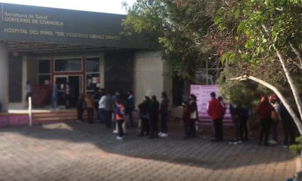 Aplican segunda dosis a niños con comorbilidades en Saltillo
