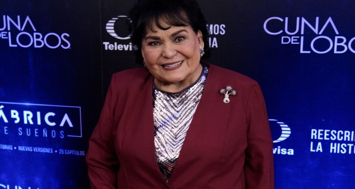 Carmen Salinas ‘ya no va a despertar’, esperamos un milagro: Jorge Nieto, ahijado de la actriz
