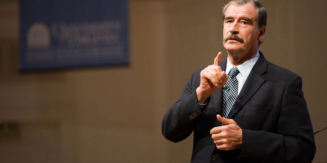 Vicente Fox se burla por incremento en el precio de la canasta básica