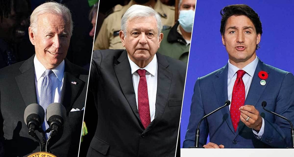El 18 de noviembre será la cumbre entre  AMLO, Biden y Trudeau