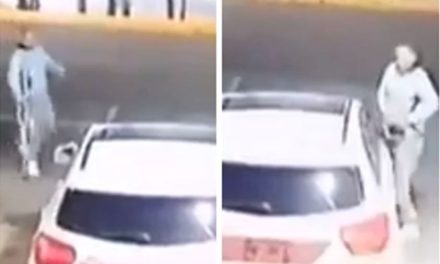 ‘El cielo es el límite’; sujeto en muletas roba autopartes en CDMX (video)
