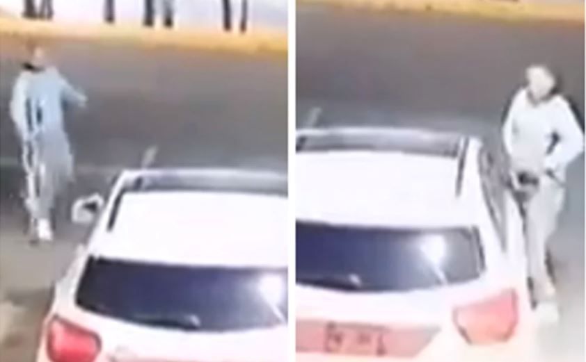 ‘El cielo es el límite’; sujeto en muletas roba autopartes en CDMX (video)