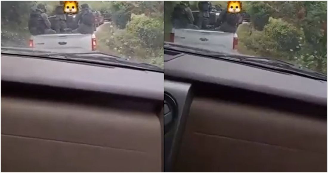 Así se trasladó La Familia Michoacana al concierto de El Komander