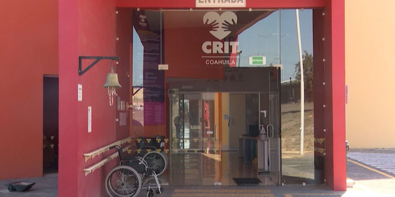 Llega al CRIT Coahuila Programa de Rehabilitación Federal