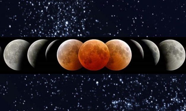 Así se capturó el increíble eclipse lunar más largo del siglo