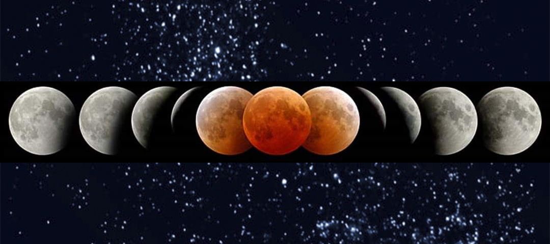 Así se capturó el increíble eclipse lunar más largo del siglo