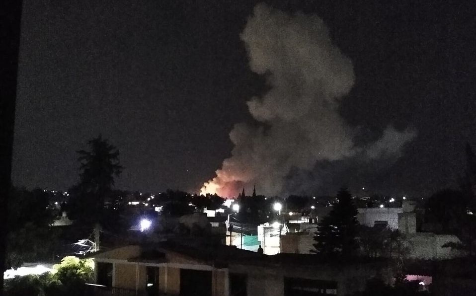 Dos muertos por explosión de pirotecnia en Tultepec, Edomex