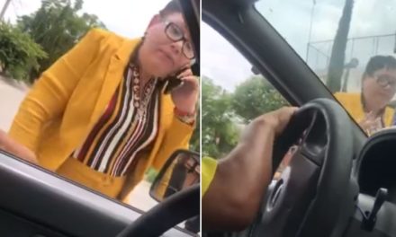 Aparece #LadyPresidenta en Guanajuato; enfrenta a un conductor que iba en sentido contrario