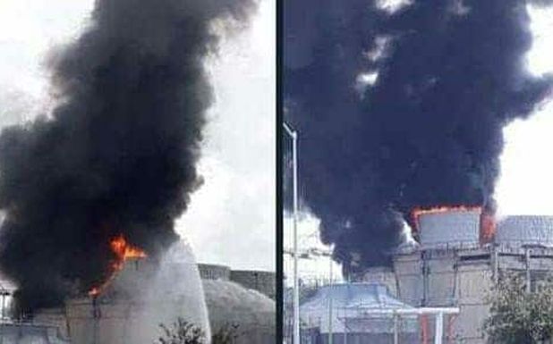 Refinería de Pemex en Cadereyta se incendia; no se reportan lesionados