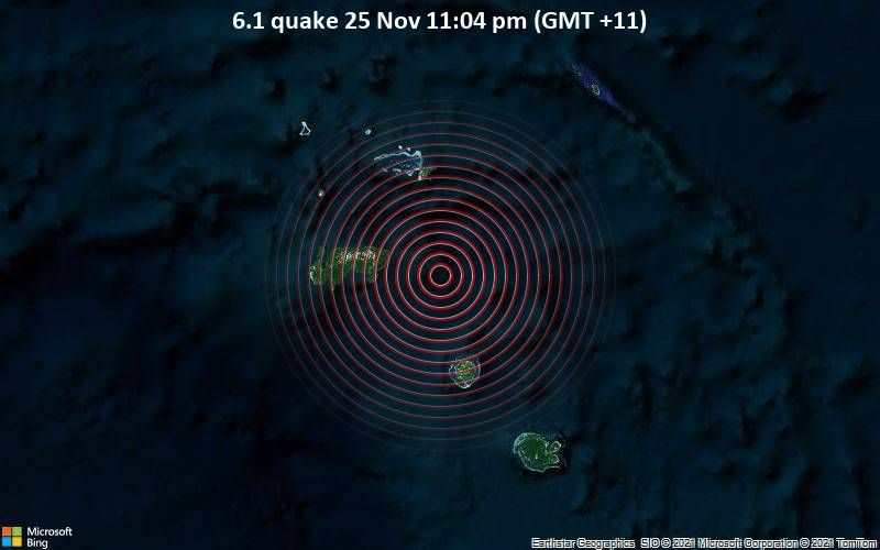 Última hora: Se reporta un sismo de 6 grados en Temotu