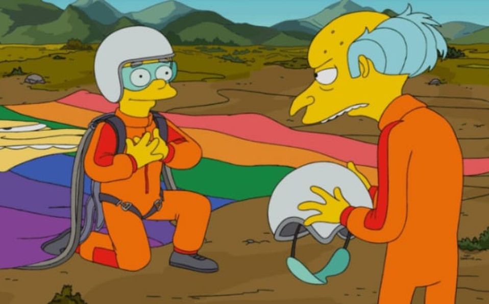 Smithers tendrá su primera relación gay en Los Simpson