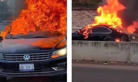 Dos mujeres son calcinadas en cajuela de auto en Celaya