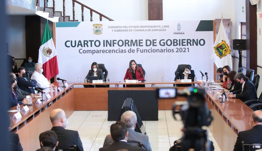 Congreso continúa comparecencias del Cuarto Informe de Gobierno
